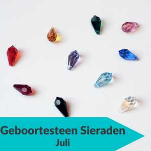 Robijn geboortesteen juli rood betekenis symboliek zirkonia Aramat Jewels
