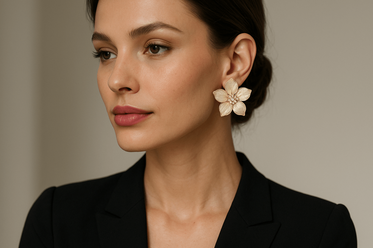 Bloemen Oorbellen