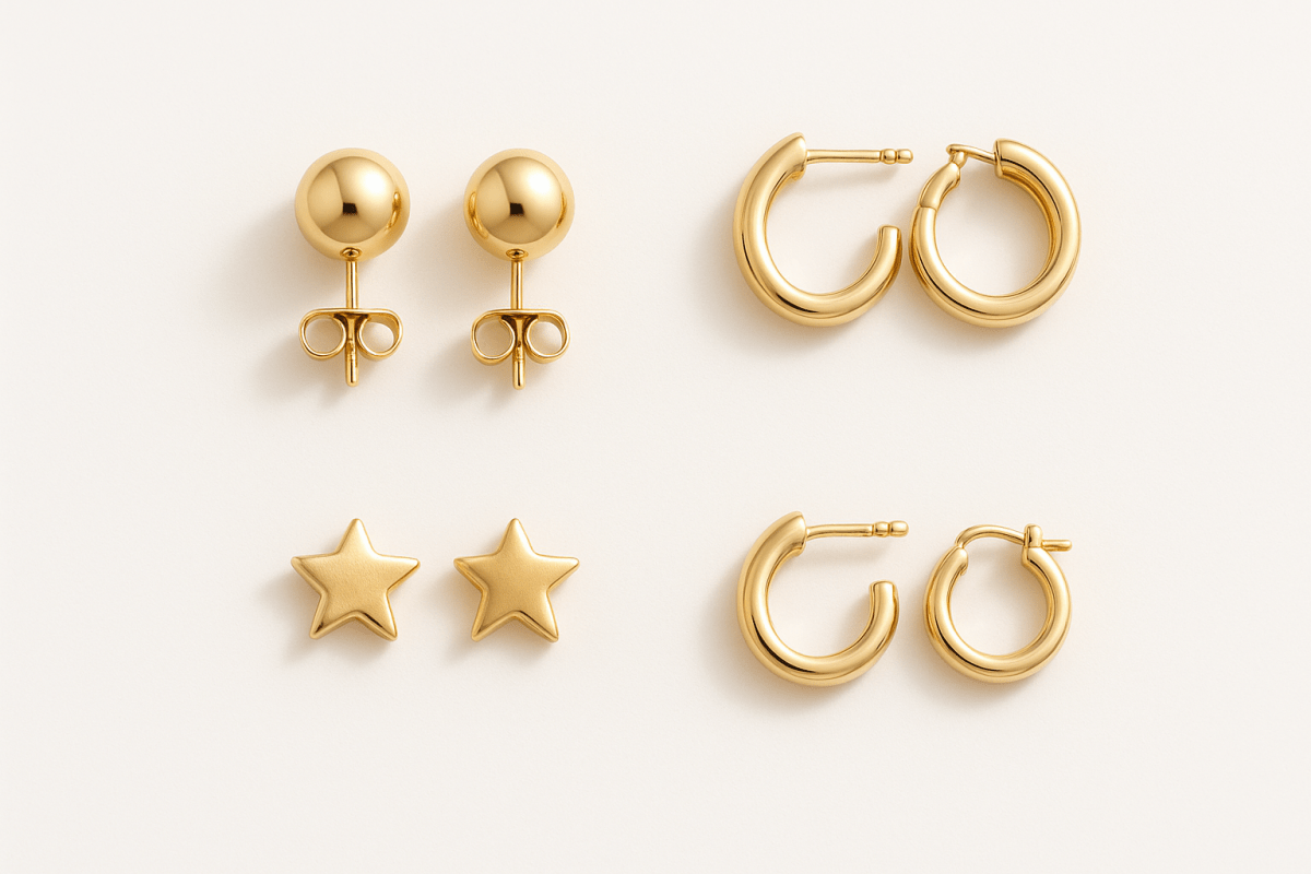 Oorbellen Setjes Goud