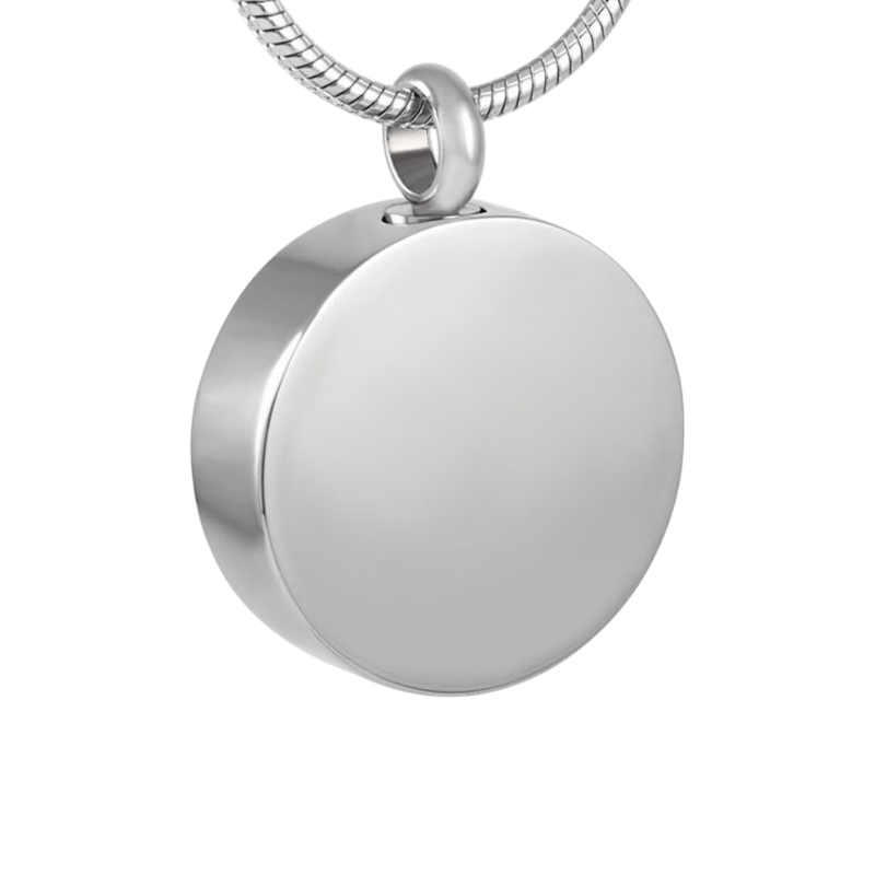 Ashanger Rond - Zilverkleurig RVS - 25x20 mm - hang730 - 8088 - Gedenkhangers kopen# - 25mm - alles - ashangers