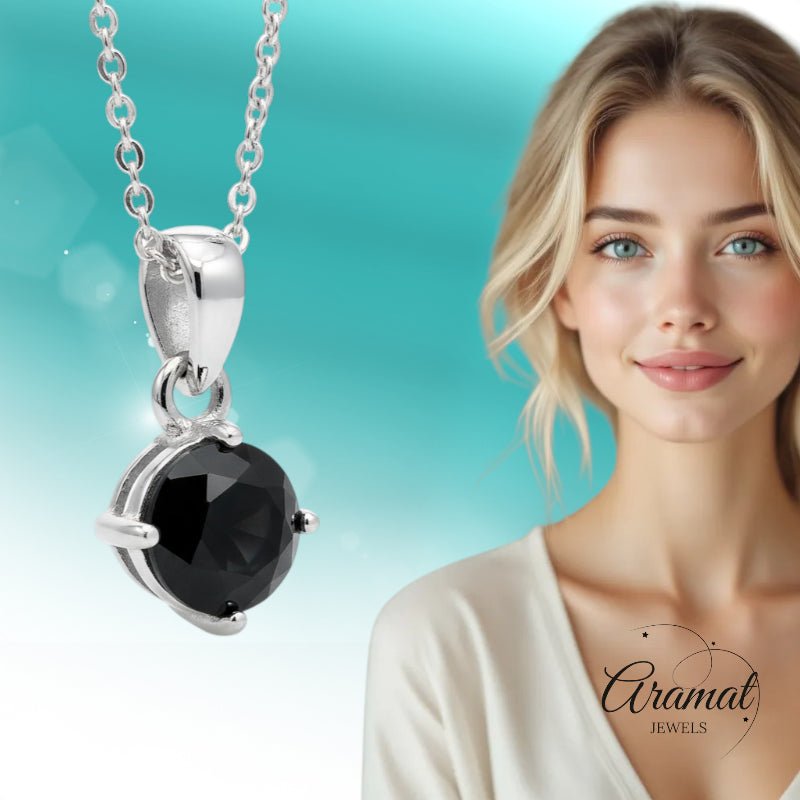 Elegante Rvs Zirkonia Hanger - Aramat Jewels - Bedelketting - cadeautip