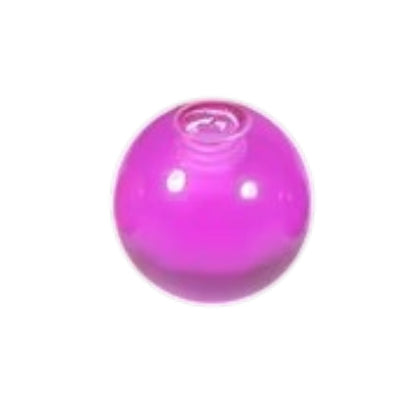 Los Piercing Balletje Acryl – Transparant Gekleurd Reserve Balletje – 5mm (1.6mm Dikte)