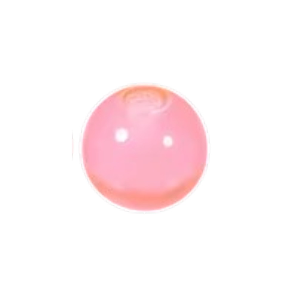 Los Piercing Balletje Acryl – Transparant Gekleurd Reserve Balletje – 5mm (1.6mm Dikte)