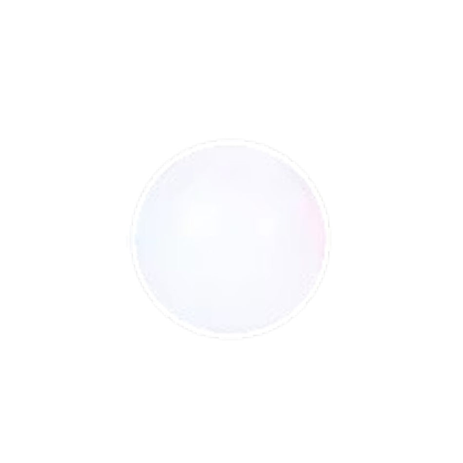 Los Piercing Balletje Acryl – Transparant Gekleurd Reserve Balletje – 5mm (1.6mm Dikte)