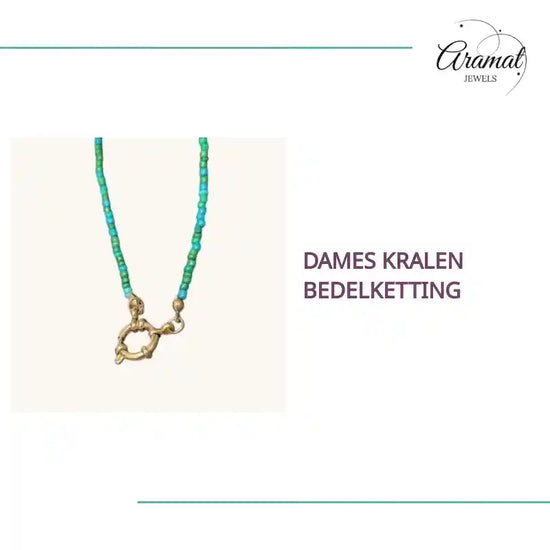 Dames Kralen Bedelketting by@Outfy