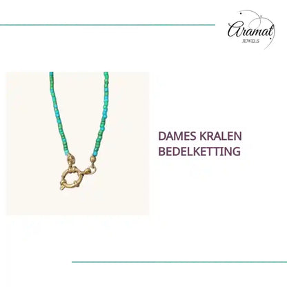 Dames Kralen Bedelketting by@Outfy