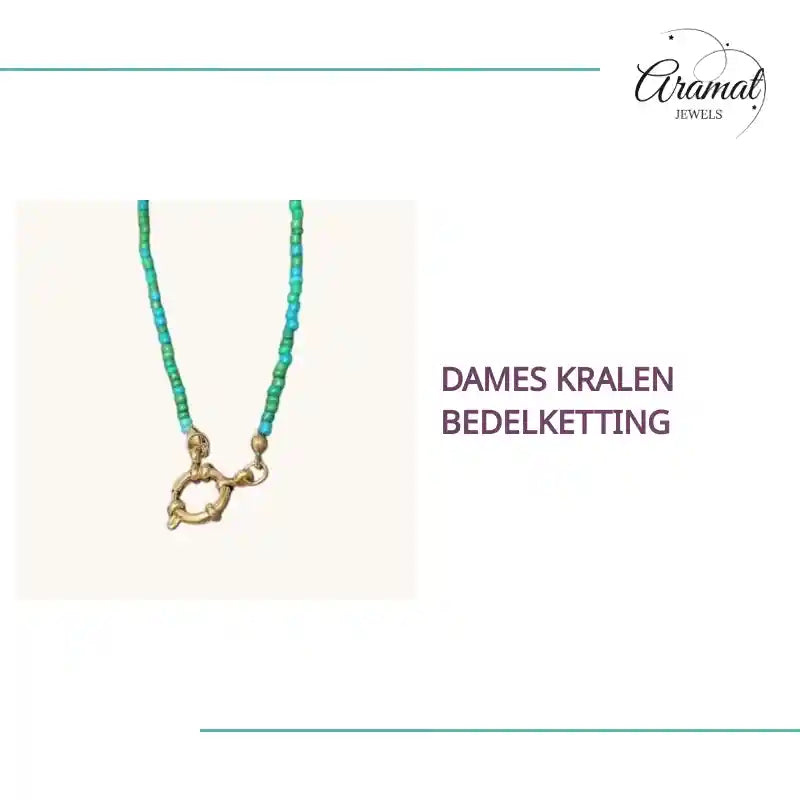 Dames Kralen Bedelketting by@Outfy