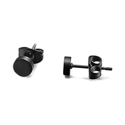 Zwarte Zweerknopjes RVS – 3mm | Mini Oorknopjes - oor3151 - ss0021 - Oorbellen kopen# - 3mm - alles